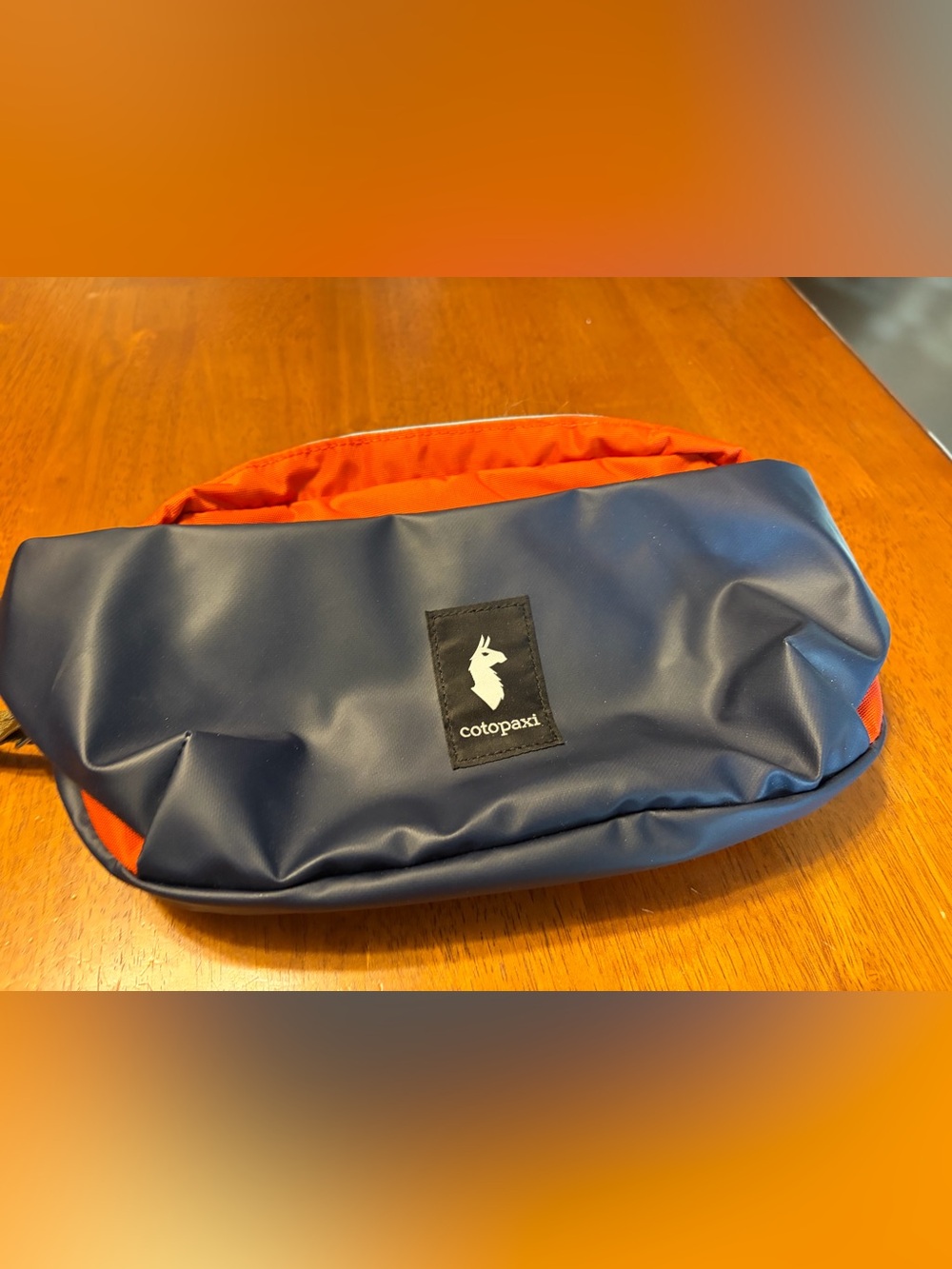 Cotopaxi Navy and Orange Hip Bag